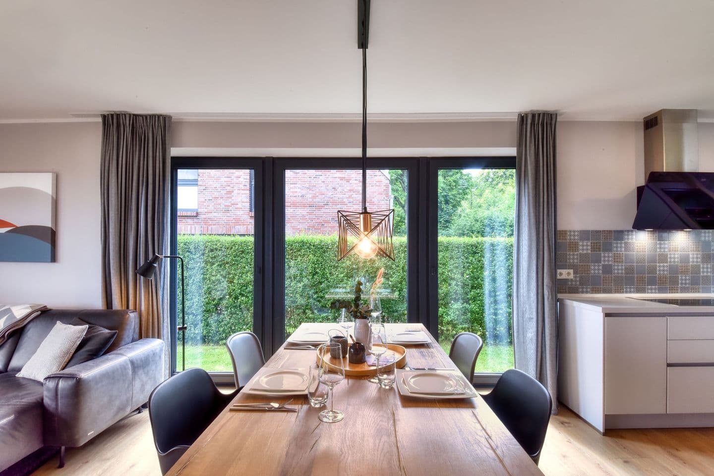 Ferienhaus Backsteinquartier D Putbus in Putbus – Küche