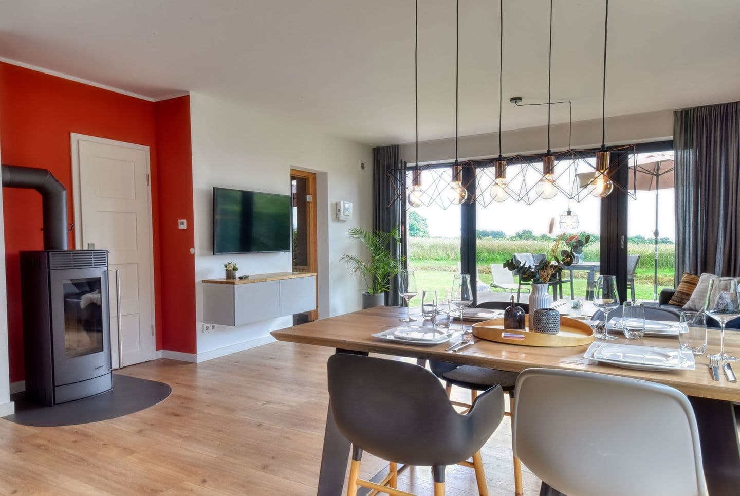 Ferienhaus Backsteinquartier D Putbus in Putbus – Wohnzimmer