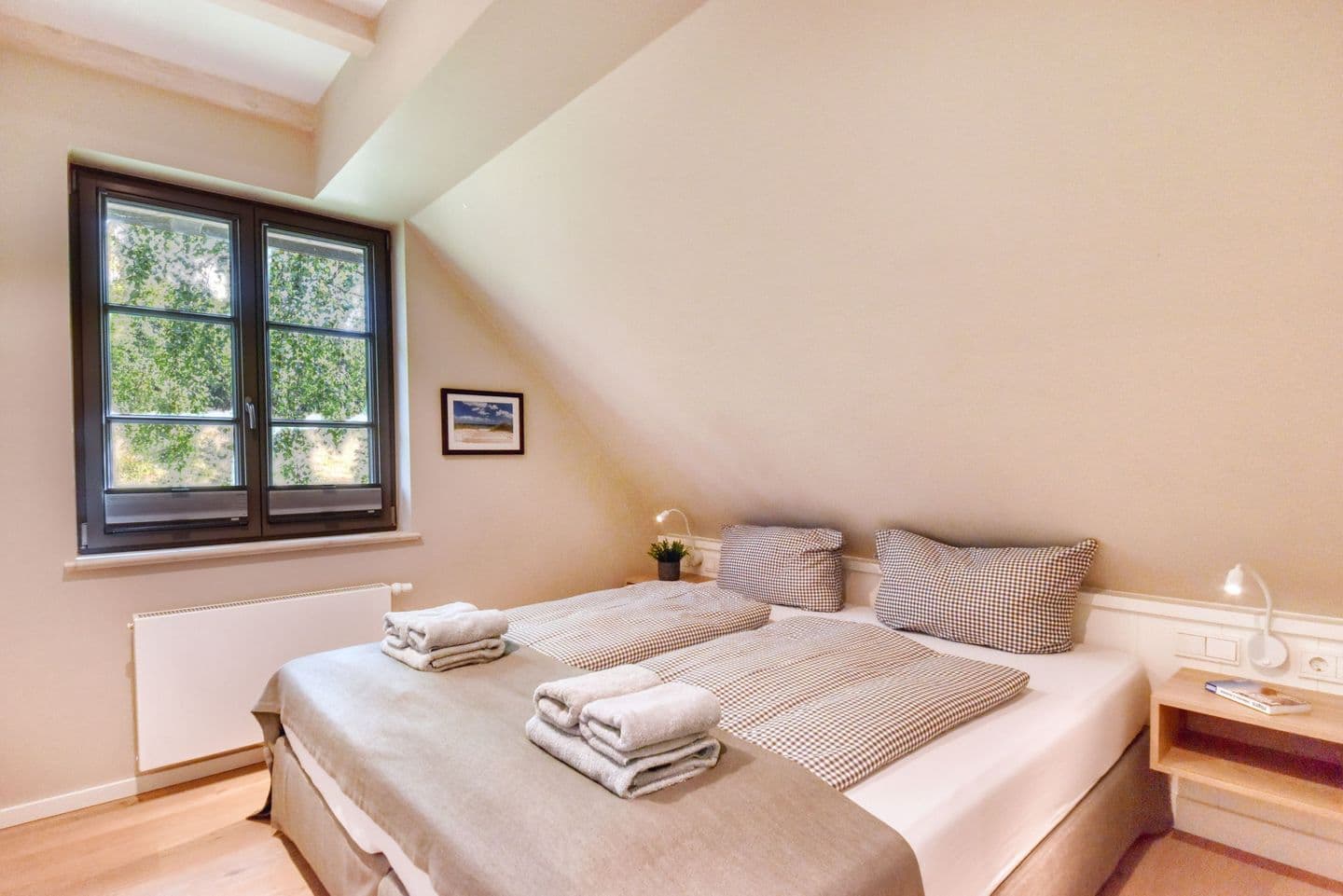 Ferienhaus "die Müllerei" 11 Feriendorf Klein Stresow Rügen in Klein Stresow – Schlafzimmer