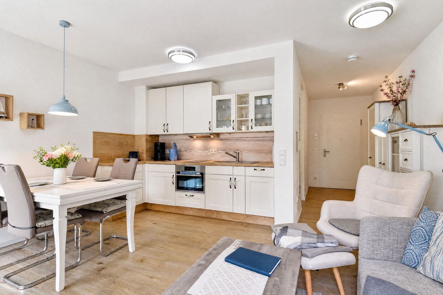 Ferienwohnung Bernstein 10 in der Villa Sofie Binz in Binz – Küche