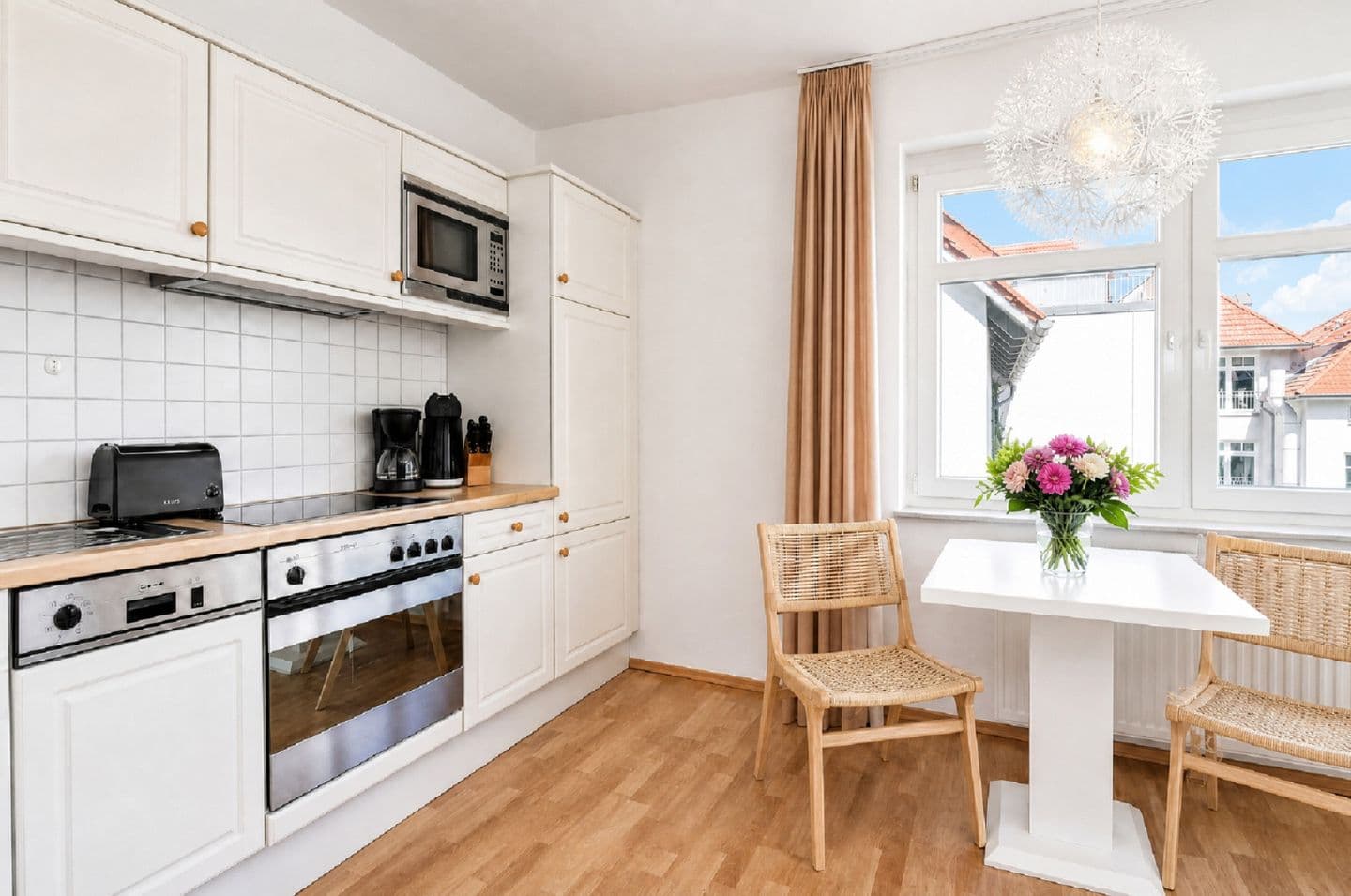 Ferienwohnung Binzer Strandgut 36 im Haus Jahreszeiten Binz in Binz – Küche