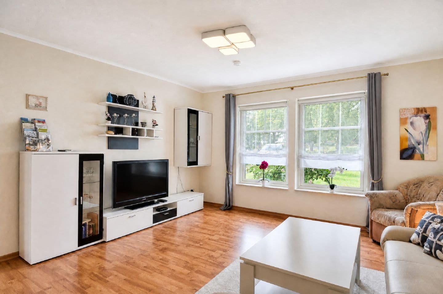 Ferienwohnung Dück in Pastitz in Putbus – Wohnzimmer