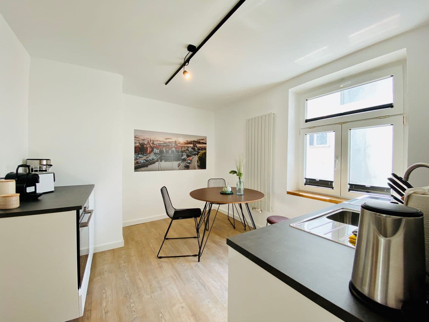 Ferienwohnung HafenCity App. No 6 / Stralsund in Stralsund – Küche