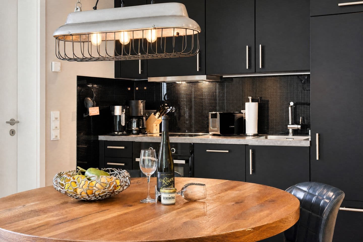 Ferienwohnung Lotsenbude 9 Villa Sofie Binz in Binz – Küche