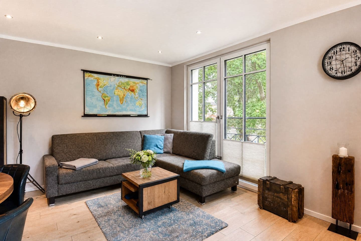 Ferienwohnung Lotsenbude 9 Villa Sofie Binz in Binz – Wohnzimmer