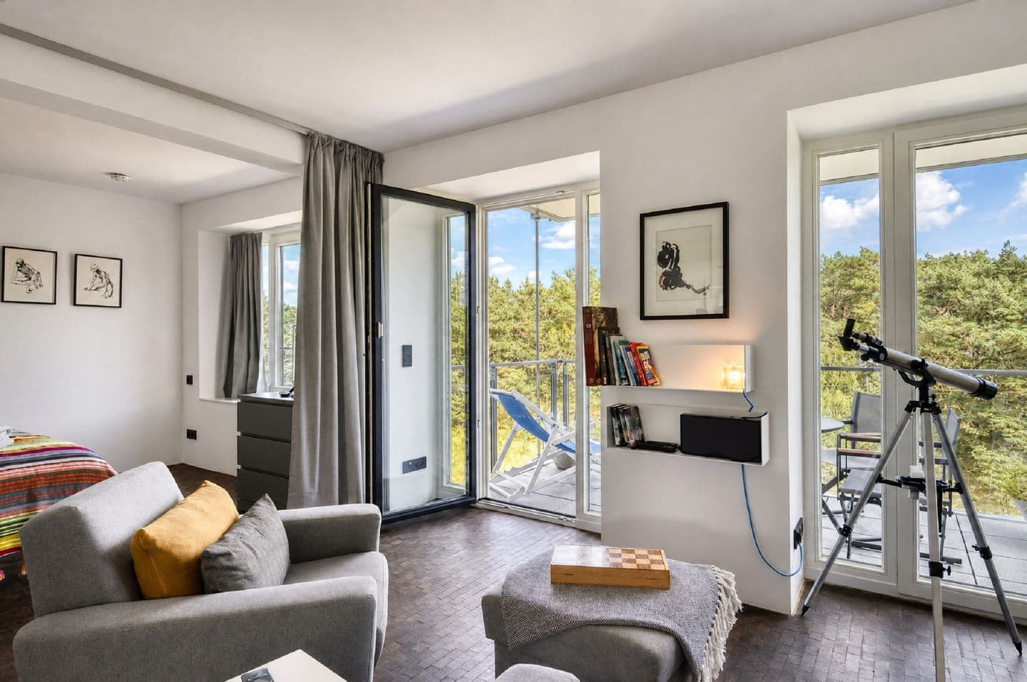 Ferienwohnung Marepineta im Haus Zudar Prora in Prora – Wohnzimmer