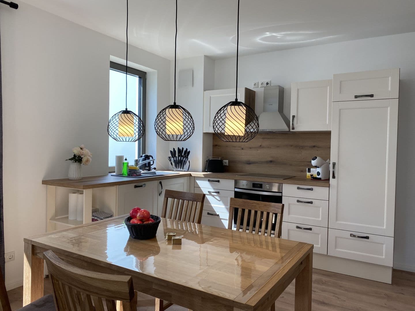 Ferienwohnung Meerzeit Parkvillen 11 Carlota und Candela Baabe in Baabe – Küche