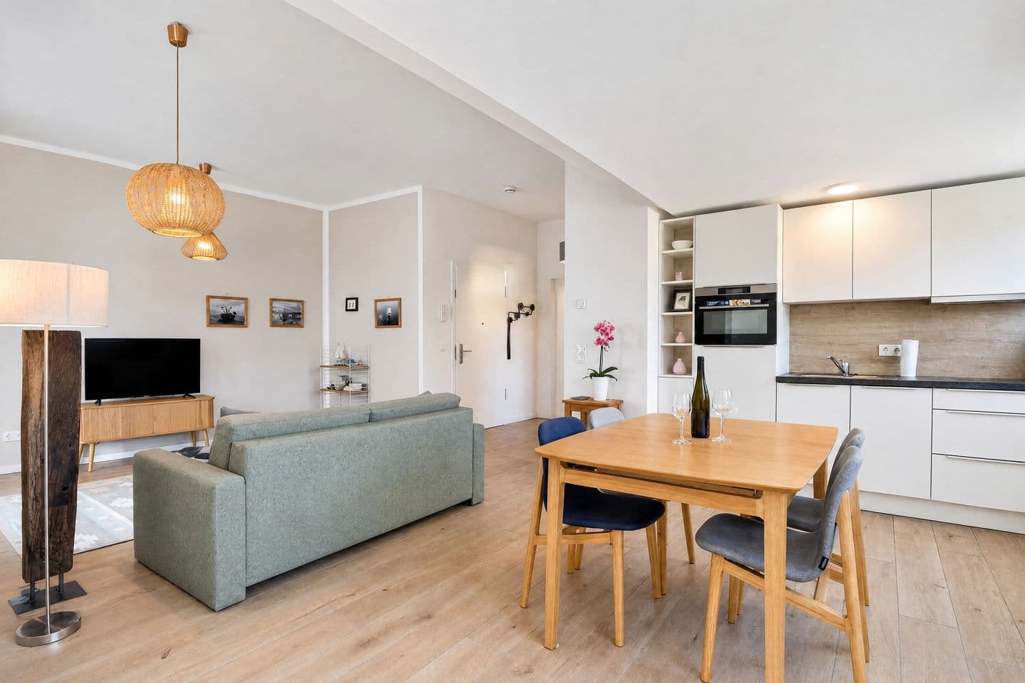 Ferienwohnung Sandkastenliebe 15 in der Villa Sofie Binz in Binz – Küche