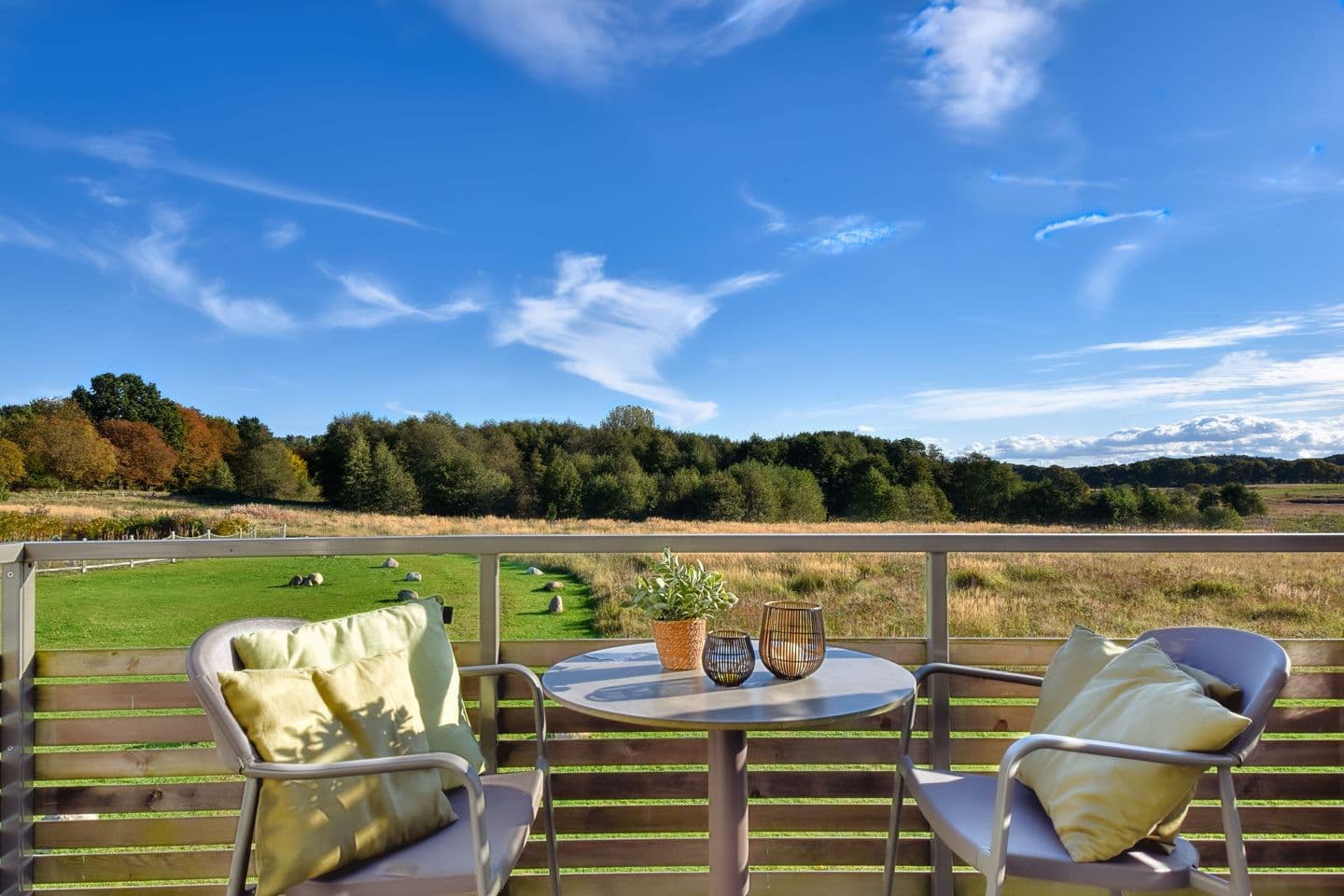 Ferienwohnung Seeadler 33 im Wreecher Idyll Rügen in Wreechen – Balkon