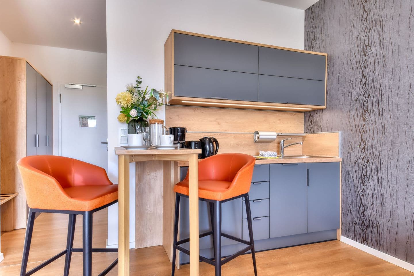 Ferienwohnung Silbermöwe 10 im Wreecher Idyll Rügen in Wreechen – Küche
