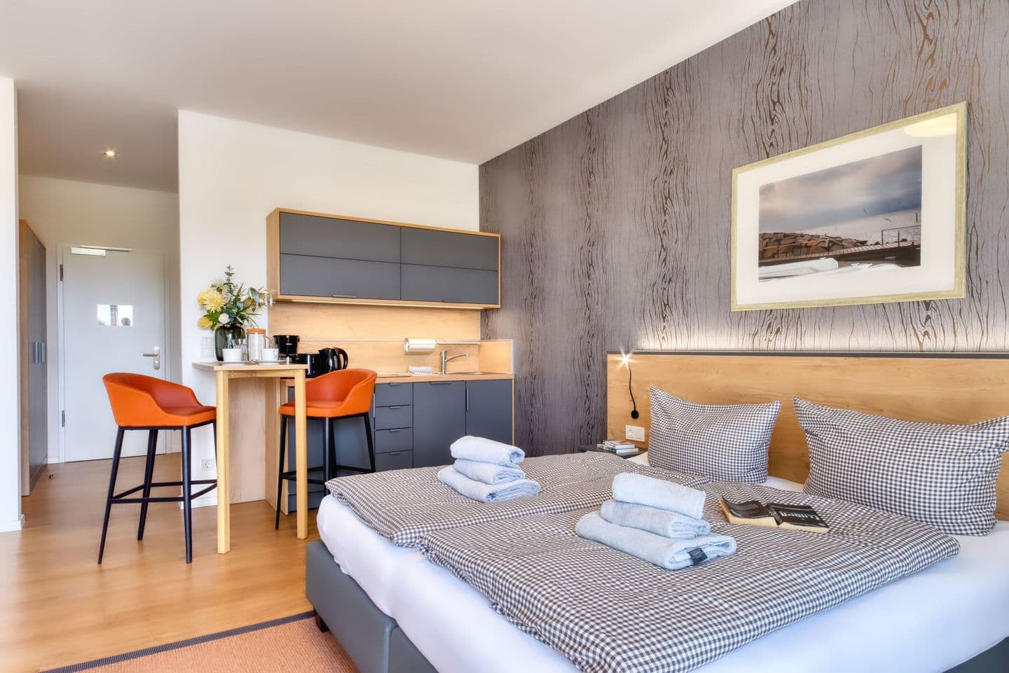 Ferienwohnung Silbermöwe 10 im Wreecher Idyll Rügen in Wreechen – Wohnzimmer