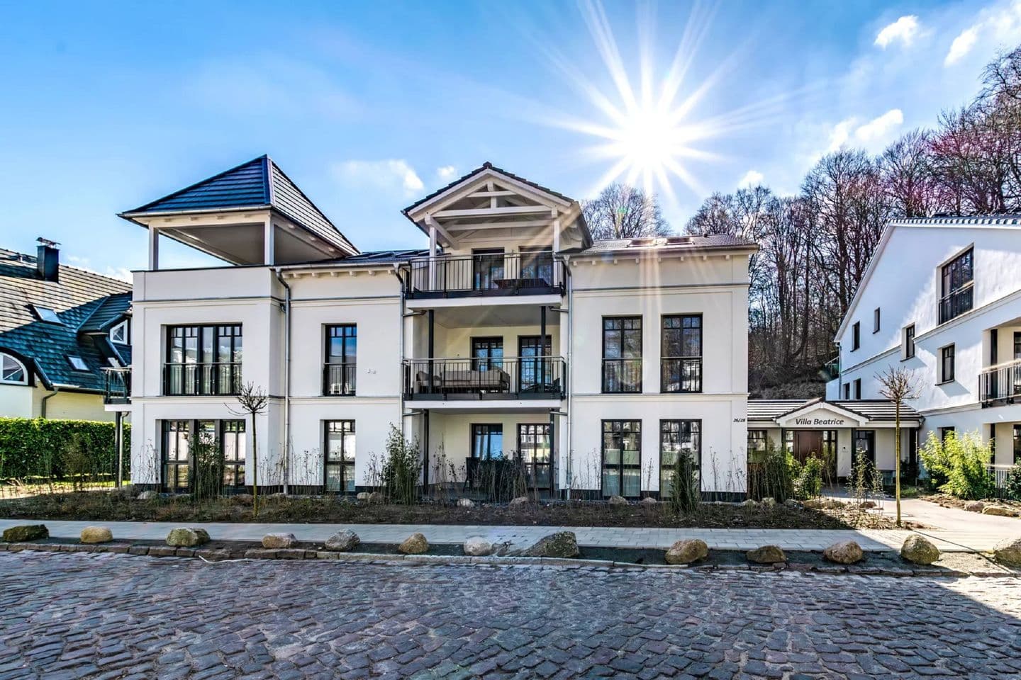 Ferienwohnung Strandmuschel in der Villa Beatrice