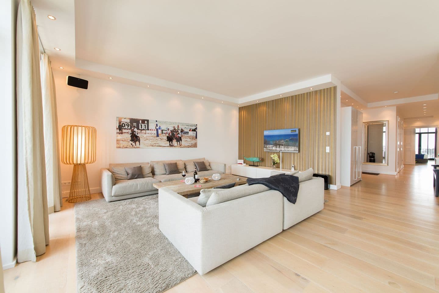 Ferienwohnung Strandsuite DELUXE & SPA 25 / Villa Philine Sellin in Sellin – Wohnzimmer